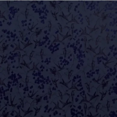 Rainbirds musta sininen lintutapetti Mimoulta image