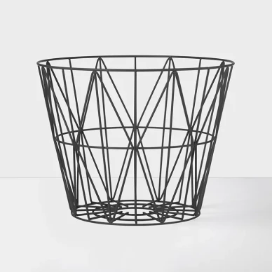 Wire Basket black pieni kori Ferm Livingilta image