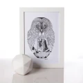 Mooncake poster small Owl