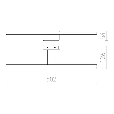 Palea vägglampa för badrummet 500 image