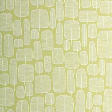 Little Trees tapet Peagreen image