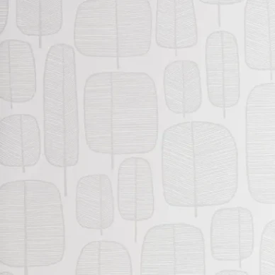 Little Trees vaalea puutapetti Miss Printilta image