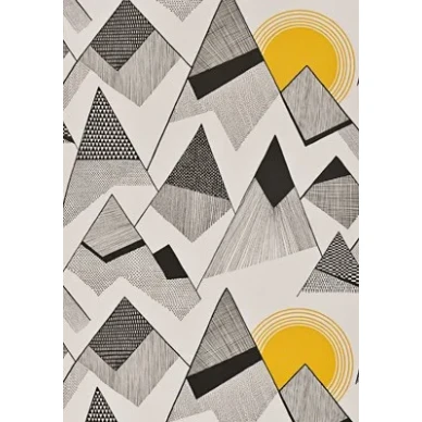 Mountains Sunrise image