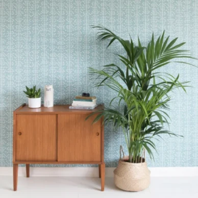 Muscat small sinivalkoinen graafinen tapetti Miss Printilta image