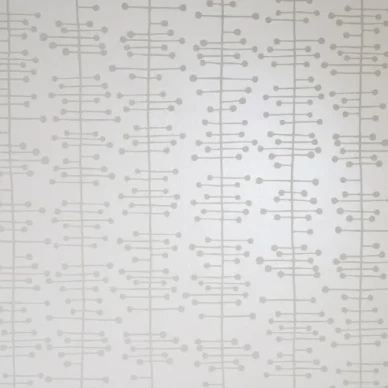 Muscat small valkoinen harmaa graafinen tapetti Miss Printilta image