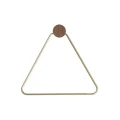Ferm living triangle wc-pappershållare mässing