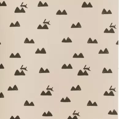 Ferm Living Rabbit tapet rose image