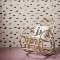 Ferm Living Rabbit tapet rose