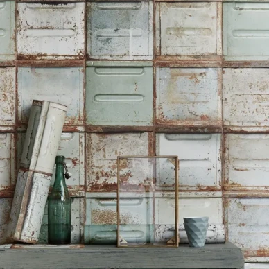 Container rustiikkinen tapetti tyohuoneeseen Studio Dittelta image