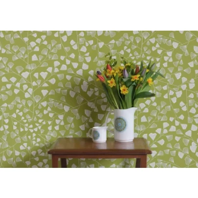 Fern vihrea lehtitapetti Miss Printilta image