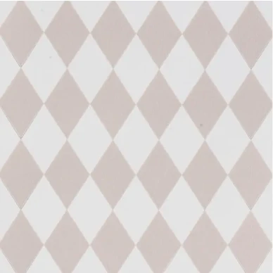 Ferm Living Harlequin tapet från olika batcher- rosa image