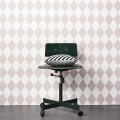 Ferm Living Harlequin tapet från olika batcher- rosa