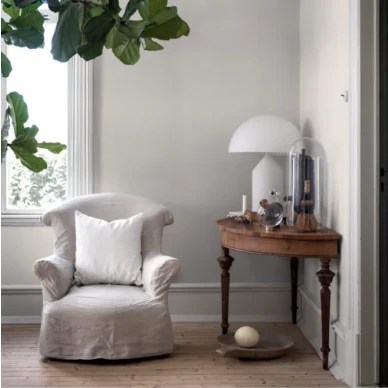 Cream Linen valkoinen yksivarinen tapetti Borastapeterilta v2 image