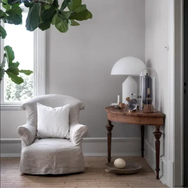 Flax Fiber yksivarinen beige tapetti Borastapeterilta v3 image