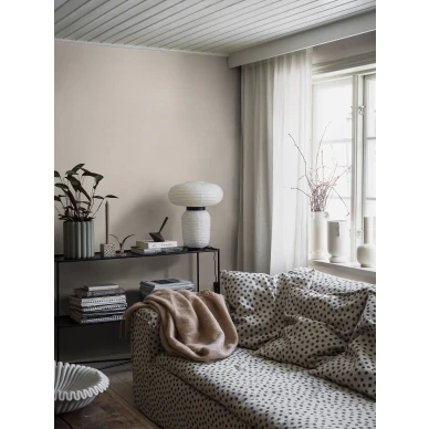 Beige olohuoneen tapetti Linen Sand 4314 Borasilta image