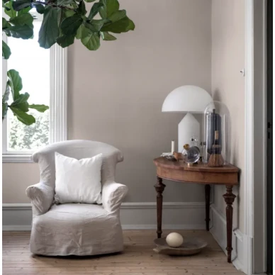 Linen Sand yksivarinen beige tapetti Borastapeterilta v2 image