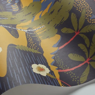 Wonderland Flyttfrö tapet svart image