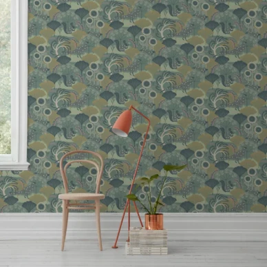 Mardgomma vihrea metsaelain tapetti Borastapeterilta image