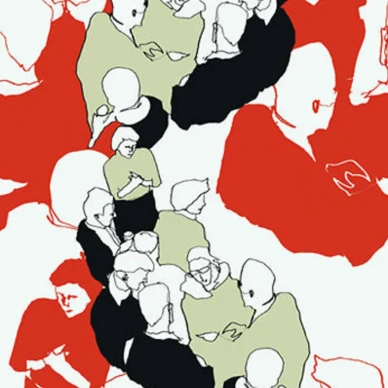 Ystävät tapet röd image