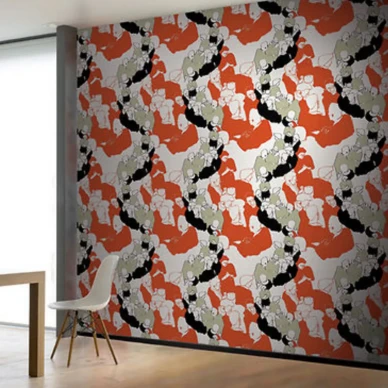 Ystävät tapet röd image