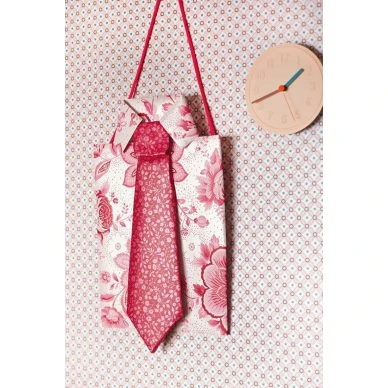 Geometric tapet light pink image