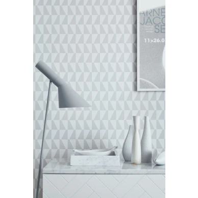 BoråsTapeter Trapez tapet grå image