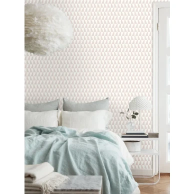 BoråsTapeter Trapez tapet rosa image