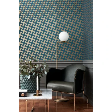 BoråsTapeter Vertigo tapet blå image