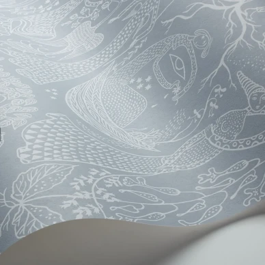 BoråsTapeter Poème d´amour tapet blå image