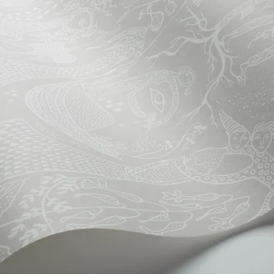 BoråsTapeter Poème d´amour tapet grå image