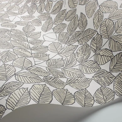 BoråsTapeter Romans tapet med bladmönster brun image