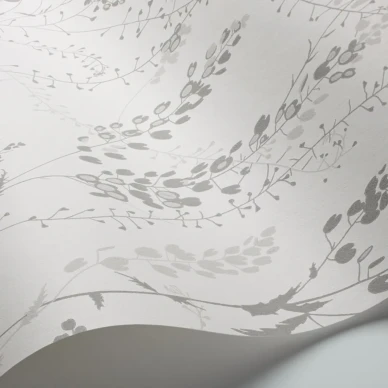 BoråsTapeter Bladranker tapet grå image