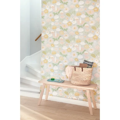 Majvillan Little Light tapet Grå image