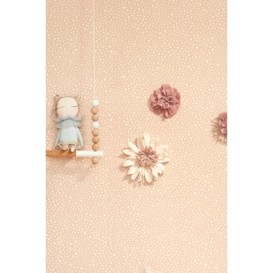 Roosa tapetti Majvillan Dots Soft Pink image