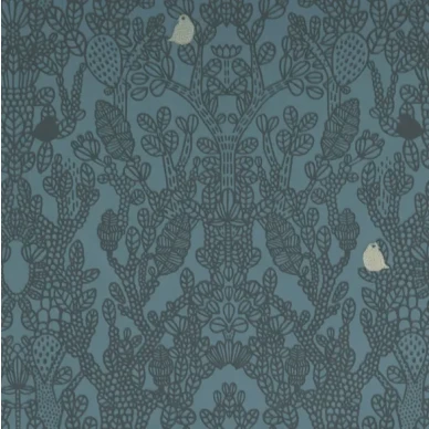 Majvillan Amelie tapet Petrol image