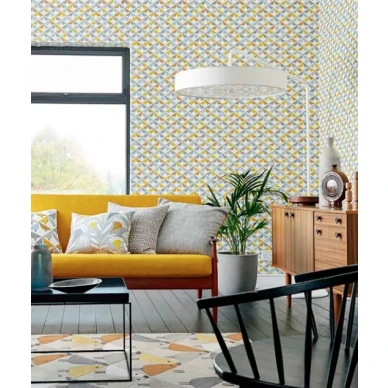 Scion Lintu tapet Dandelion/Butterscotch/Pebble	 image