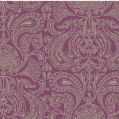 Malabar liila kuviollinen tapetti Cole Sonilta image