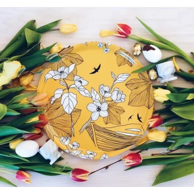 Gul paskbricka image