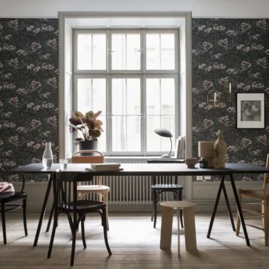 Malin tapet black image