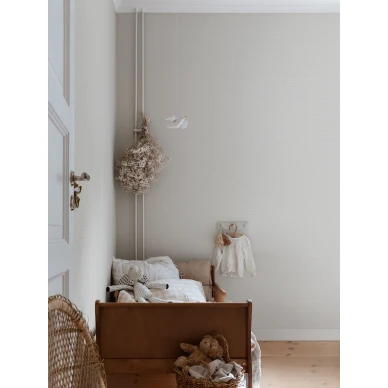 Beige pienikuvioinen tapetti Sandbergilta Einar S10196 image