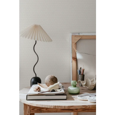 Beige tapetti Sandbergilta Einar S10196 image