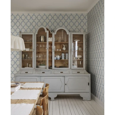 S10390 Wilma keitiiontapetti Blue Sandberg image