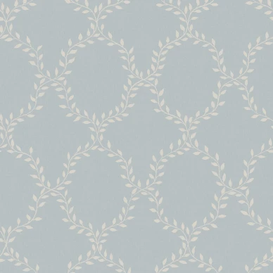 Wilma sininen vanhanajan tapetti Sandbergilta S10202 image