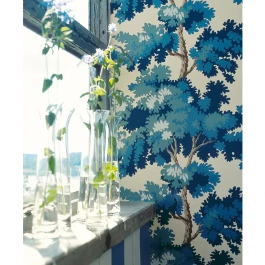 Raphael sininen puutapetti keittioon Sandbergilta v2 image