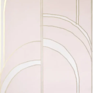 Arches roosa graafinen tapetti Mimoulta image