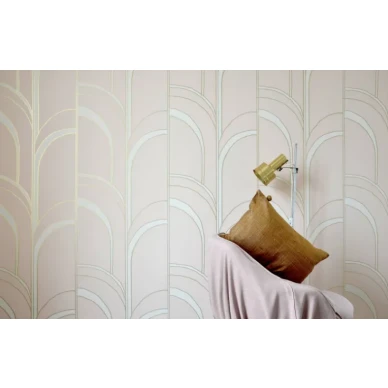 Arches tapet pink image