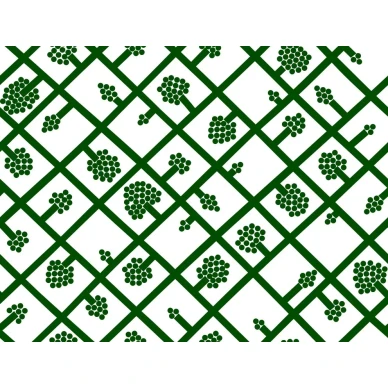 Spalje tapet grön image