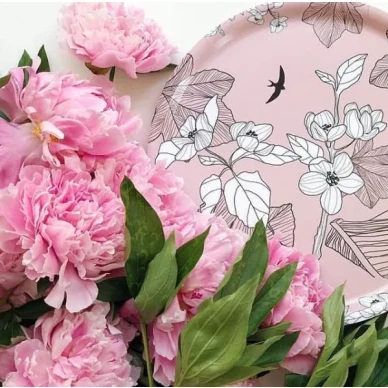 Ostrobothnia rosa bricka image