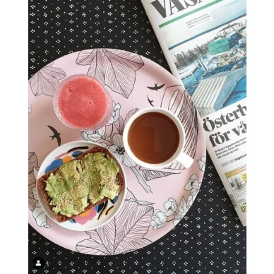 Rosa Osterbotten bricka image