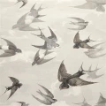 Designers Guild Chimney Swallows  tapet dusky